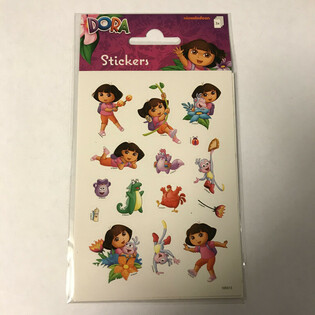 Dora Stickerblat, Dim. 16 x 9 cm (10 Stk.)