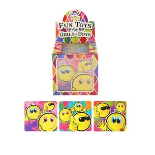 SMILEY PUZZLE &ndash; 13 x 12 cm &ndash; AM DISPLAY (108 Stk.)