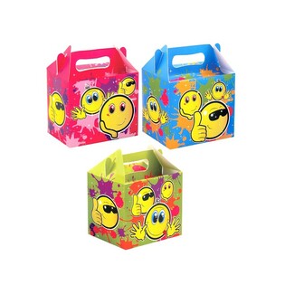 Kanner Men&uuml;-Box SMILEY &ndash; 14 x 9.5 x 18 cm (12 St&eacute;ck)