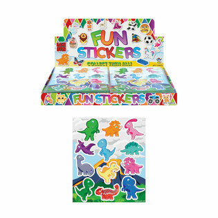 FUN STICKERS &ndash; MODELL: DINOSAURIER (120 Stk.)