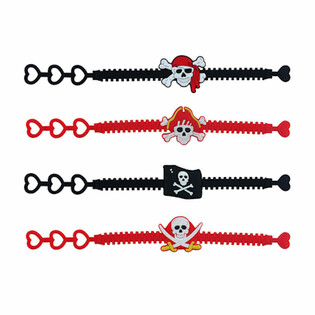 PIRATEN SILIKON ARMB&Auml;NNER FIR KANNER (100 Stk.)