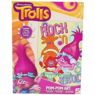 TROLLS MAACH D&Auml;IN EEGENE POMPOM KUNSTWIERK (48 St.)