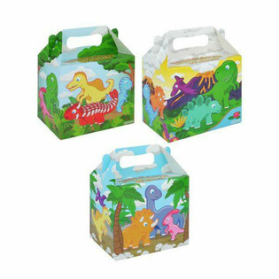MENUBOX &ndash; DINOSAURIER &ndash; 14 x 9.5 x 18 cm (24 St.)