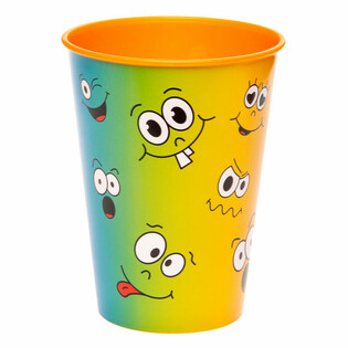 Smiley Dr&eacute;nkbecher / &Auml;isbecher - 260 ML (12 Stk.)