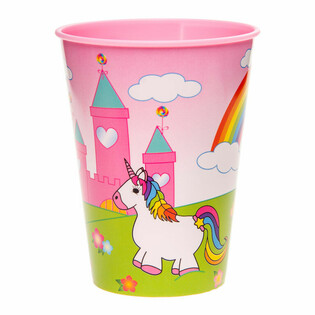 Dr&eacute;nkbecher / Eisbecher Unicorn / Eenhorn - 260 ML (12 St.)