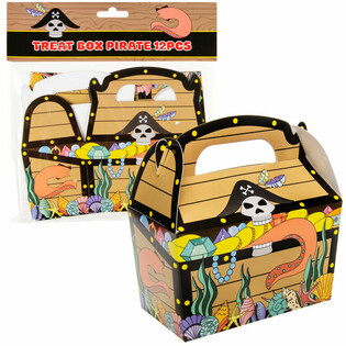 Kaddo-Box Pirat 12x12.5x6 cm (12 Stk.)