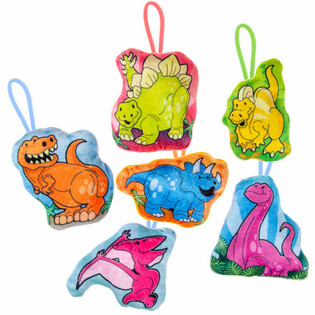 MIX PL&Uuml;SCH-DINOSAURIER - 13.5 Cm. (24 Stk.)