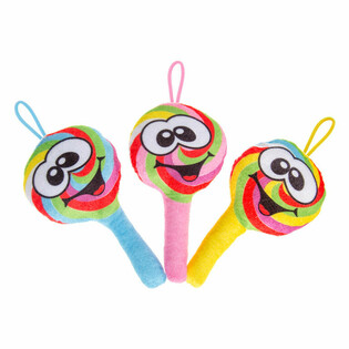 Pl&uuml;sch-Lollie&euml;n - 18 cm (24 Stk.)