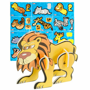 3D Puzzle W&euml;ll D&eacute;ieren (48 Stck.)