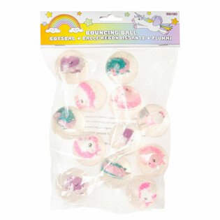 SPRANGBALL UNICORN &Oslash; 4.5 Cm. (12 Stk.)