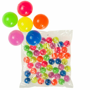 MIX SPRANGB&Auml;LL NEON FAARWEN &Oslash; 3,2 cm (50 Stk.)