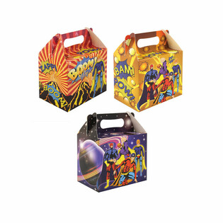 MENUBOX &ndash; SUPER HELD &ndash; 14 x 9.5 x 18 cm (24 Stk.)