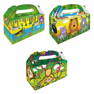 MENUBOX &ndash; JUNGLE &ndash; 22.5 x 9.5 x 18 cm (12 St.)