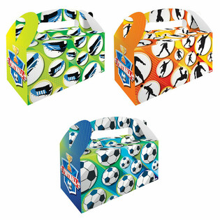 Men&uuml;box Fussball &ndash; 22.5 x 9.5 x 18 cm (12 Stk.)