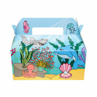 Menubox Mier / Ozean - 22.5 x 12 x 9.5 cm (24 Stk.)