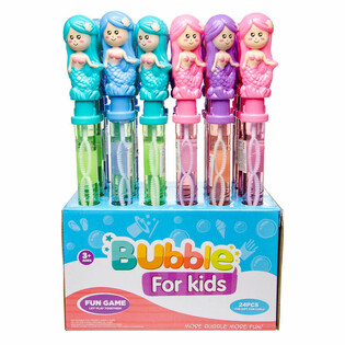 Grousse Mermaid Seefebloosen-Staf - 38 cm - Am Display (24 St.)