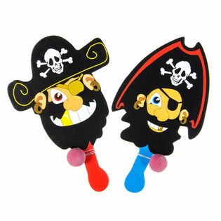 Piraten Paddle Bat Ball Spill (24 Stk.)