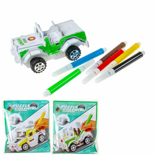 3D Puzzle Bau & Mol d&auml;in eegenen Auto (12 Stk.)