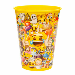 Dr&eacute;nkbecher / &Auml;isbecher Emoji - 260 ml (12 St.)