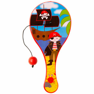 PADDLE BAT - PALETT MAT BALL - MODELL: PIRAT (48 St.)