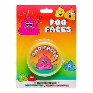Smiley Poo Kackhafe Schleim Putty op Kaart (12 Stk.)
