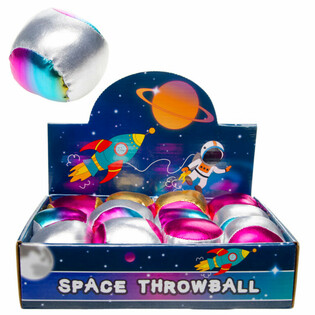PL&Uuml;SCH METALLIC GEHAITSBALL - SPACE (12 St.)