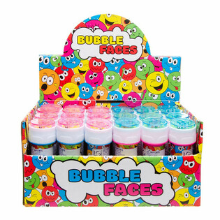 Smiley Seifeblosen, 25ml am Display (24 Stk.)