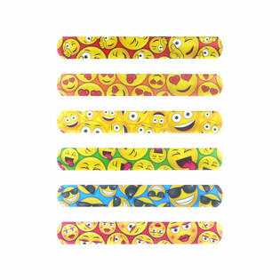 Klapparmband - Smiley (120 Stk.)