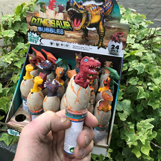 3D Dinosaurier Seefebloosen-Stief (24 St&eacute;ck am Display)