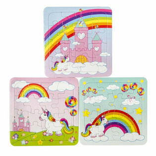 MIX Eenhorn Puzzle - 14 x 14 cm (50 Stk.)