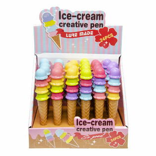 Glace-Tiitchen Kugelschreiber am Display (24 Stk.)