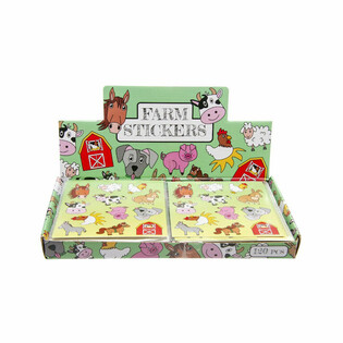 FUN STICKERS &ndash; MODEL: BAUEREI D&Eacute;IEREN (120 Stk.)