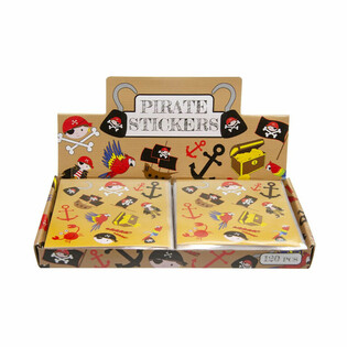 Piraten Fun Stickeren (120 St&eacute;ck)
