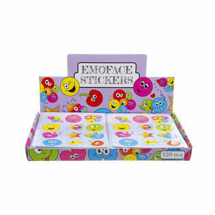 FUN STICKERS &ndash; MODELL: SMILEY (120 Stk.)
