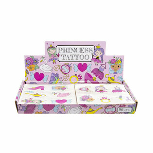 Fun Tattoos - Prinzessinnen (96 St&eacute;ck)