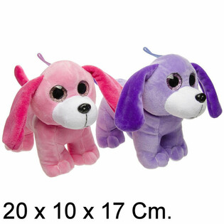 S&eacute;iss Pl&uuml;schh&euml;nn - 20 cm - Mixfaarwen (6 St&eacute;ck)