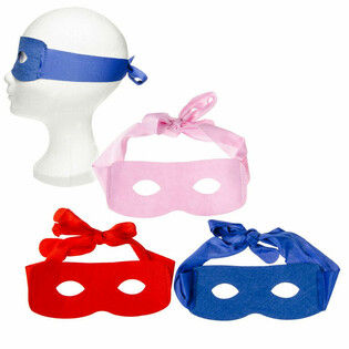 SUPERHELDEMASKER - MIXTE FARWEN (24 Stk.)
