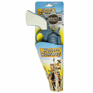 Cowboy Pistoul & Badge Set (6 Stk.)