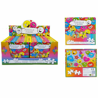 Smiley Puzzle Display (12 St&eacute;ck)