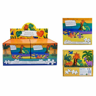 Dinosaurier Puzzle 48 St&eacute;cker - Display (12 St&eacute;ck)