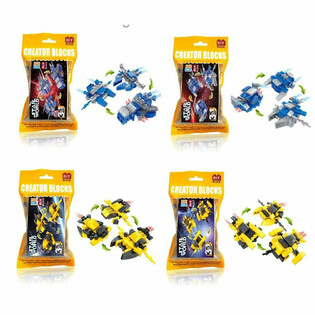 STAR WORLD - Kaddosbeutel mat Brick Bausteng - (48 Stck.)