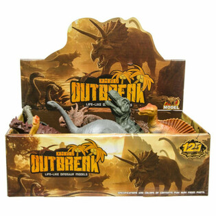 Grousse Dinosaurier - Spillfiguren an der Display (12 Stk.)