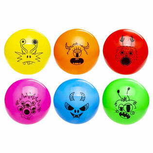 Monstergesiichter Ball &Oslash; 23 cm