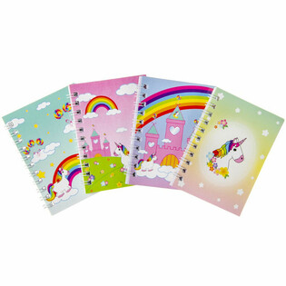Unicorn / Eenhaarn Notizbicher (48 Stk.)