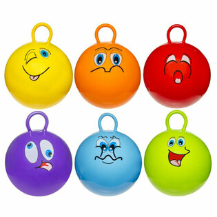 Skippyball Smiley - Duerchmiesser: 46 Cm (6 Stk.)