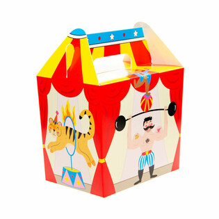Circus Men&uuml;boxen / Trakteerk&euml;schten (12 Stk.)