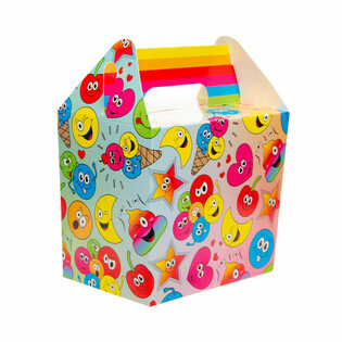 Men&uuml;box / Kaddosbox Smiley 14x10x17 Cm (12 Stk.)