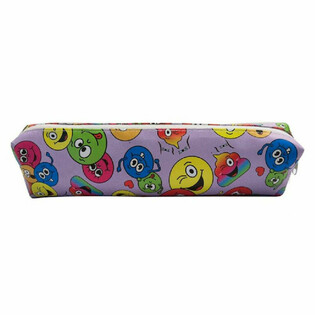 Smiley-Etui / Fiederbeutel (12 St&eacute;ck)