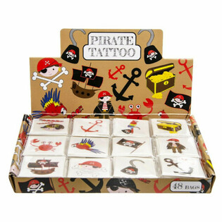 Fun Tattoo's - Pirat (48 P&auml;ckelcher)