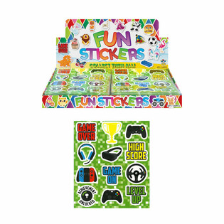 Fun-Sticker - Modell: Gamer (120 Stk.)